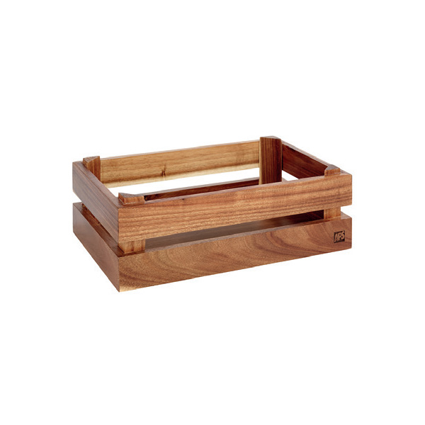 SUPER BOX pojemnik drewniany GN1/4 akacja