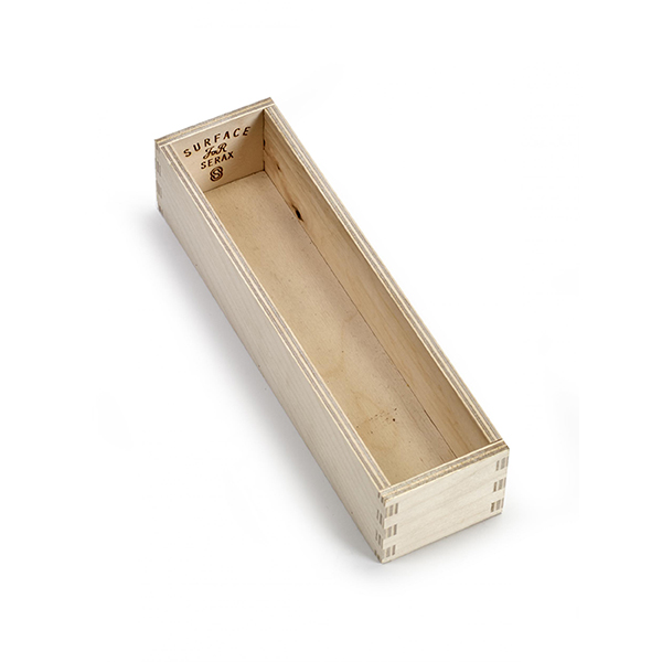 SERAX box drewniany na sztućce 27.9x7.2x5cm
