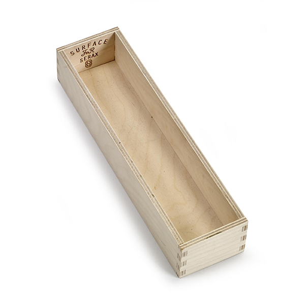 SERAX box drewniany na sztućce 24.7x7.2x5cm