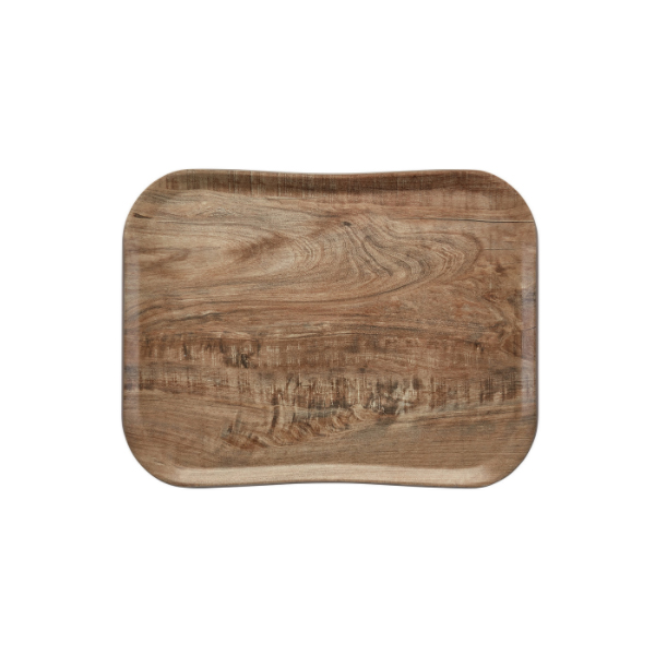 CAMBRO taca Wooden Grain 35.5x45.7cm jasne drewno oliwne